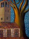 The Campanilla Tree -- 48" x 36" -- oil on canvas