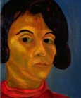 Self Portrait IV -- 20" x 24" -- oil on canvas